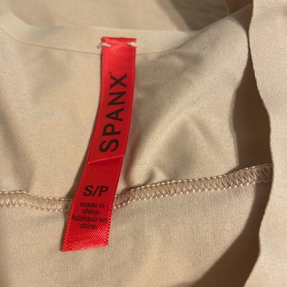 Spanx Shapewear Open Bust Slip Small Natural - Picture 4 of 5